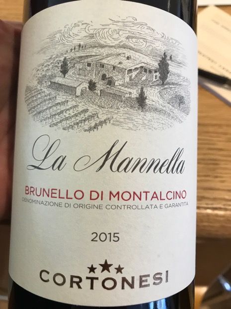 Cortonesi La Mannella, Brunello di Montalcino 2015 DOCG