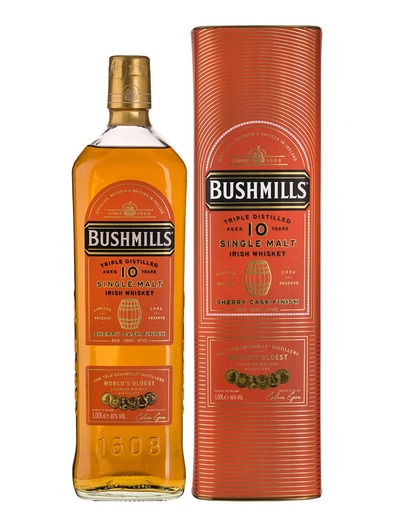 Bushmills 10 Year Old Sherry Cask