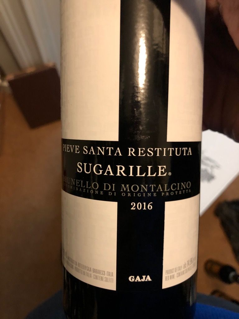Pieve Santa Restituta (Gaja) Brunello di Montalcino Sugarille 2016