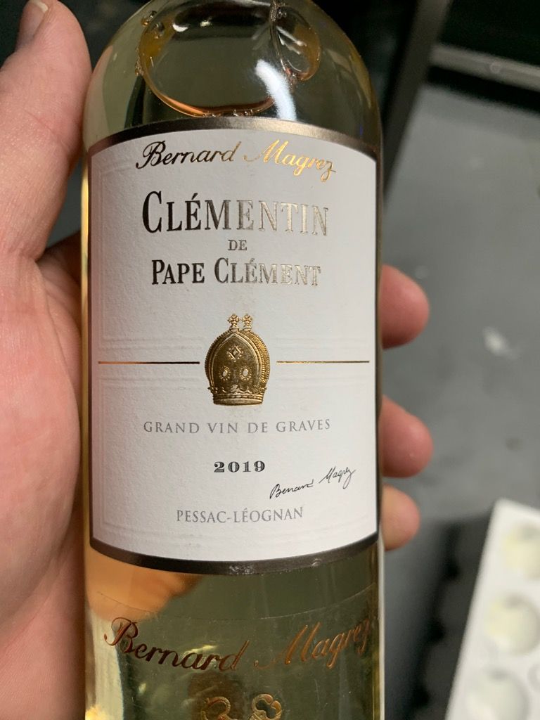 Château Pape Clément Clémentin de Pape Clément Pessac-Léognan Blanc