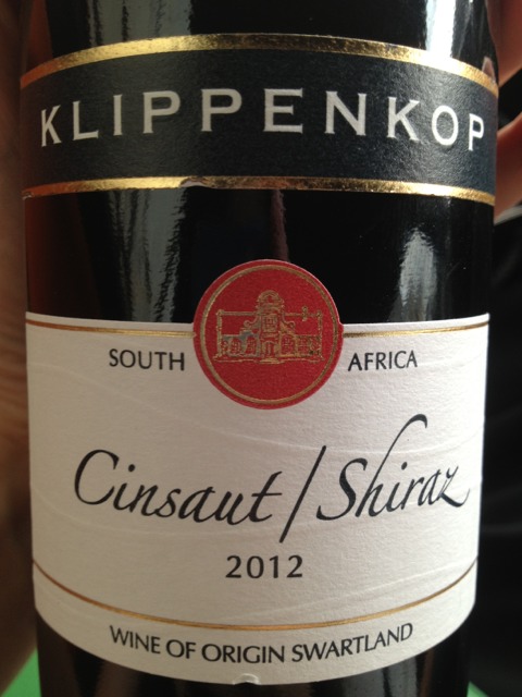 Klippenkop Cinsaut Shiraz