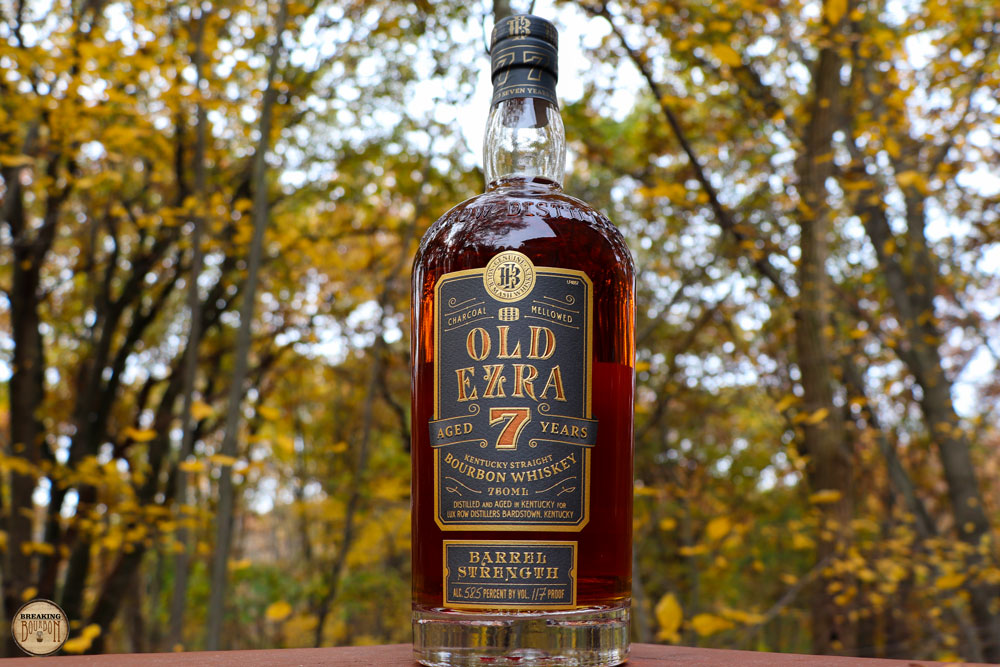 Old Ezra 7 Year Barrel Strength Bourbon Whiskey
