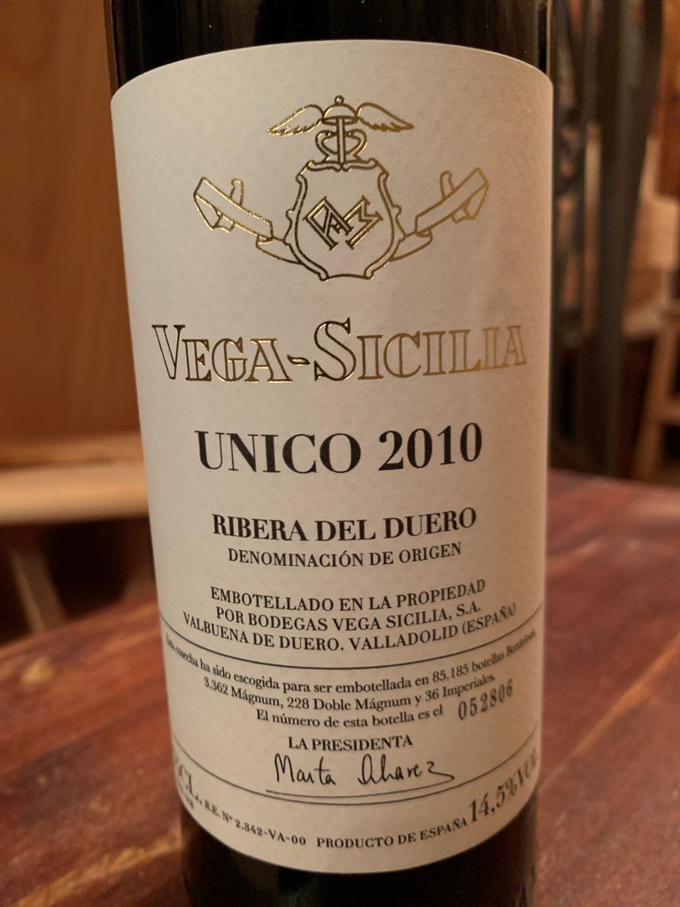 Vega-Sicilia Unico