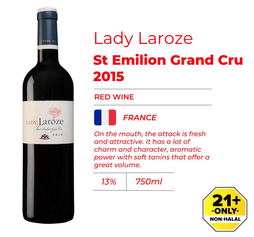 Château Laroze Lady Laroze Saint-Émilion Grand Cru